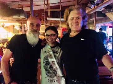 Mark Bray and Dino performing at the Mark Bray Route 66 venue